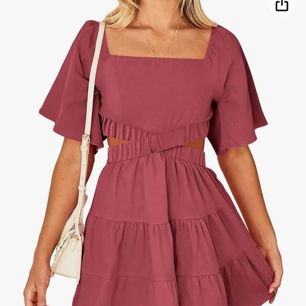 Cutout Mini Dress